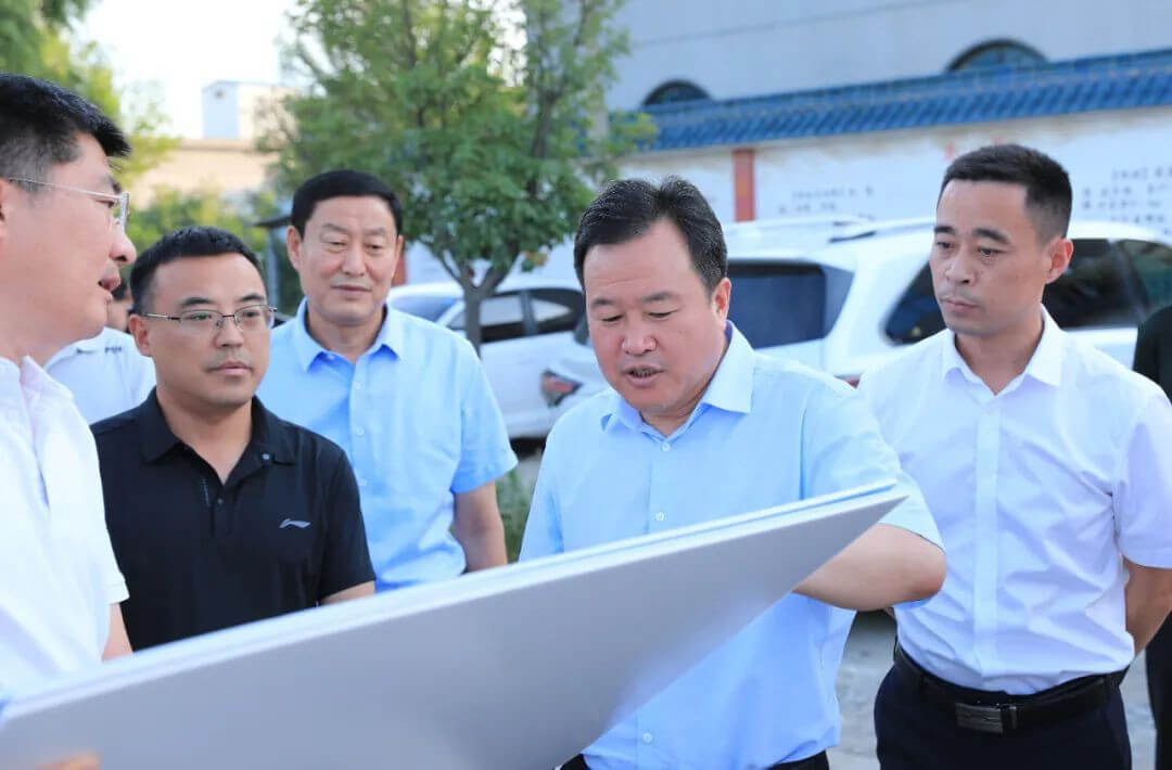 苟宏水调研白沙埠镇（高铁新城）重点项目建设